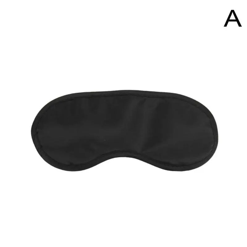 Lunch Break Sleep Eye Mask Satin Light Blocker Sensual Blindfold Day Night Relaxing Soft Portable Eye Mask Eyeshade Cover