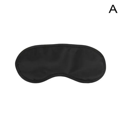 Lunch Break Sleep Eye Mask Satin Light Blocker Sensual Blindfold Day Night Relaxing Soft Portable Eye Mask Eyeshade Cover