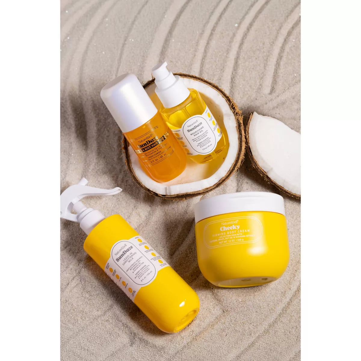 Naturewell Sundaze Hair Perfume: Shine Enhancing, All Hair Types, Spray, Hair Treatments