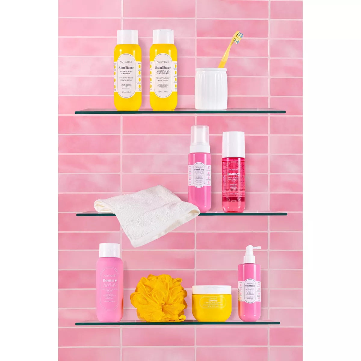 Naturewell Sundaze Hair Perfume: Shine Enhancing, All Hair Types, Spray, Hair Treatments