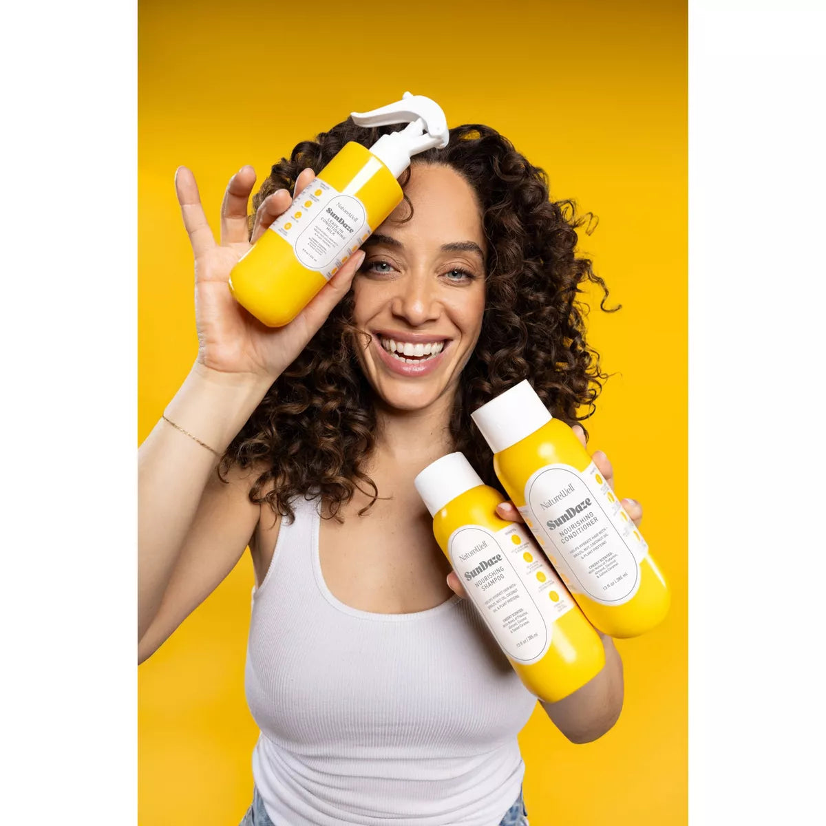 Naturewell Sundaze Hair Perfume: Shine Enhancing, All Hair Types, Spray, Hair Treatments